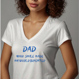 Vater Zitat Frauen T - Shirt