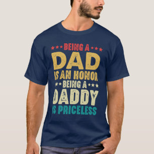 Vater zu sein ist eine Ehre, ein Papa zu sein, ist T-Shirt