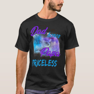 Vater zu sein ist eine Ehre, Papa zu sein, ist unb T-Shirt