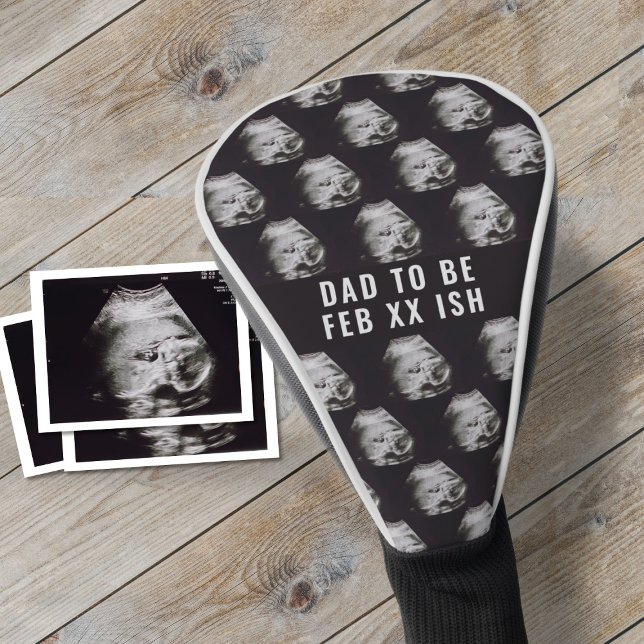 Vater zu sein Ultrasound Foto Golf Head Cover Headcover (Von Creator hochgeladen)