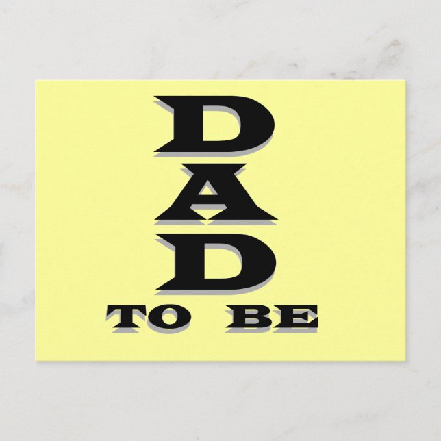 Vater zu Shirts und Geschenken Postkarte (Vorderseite)