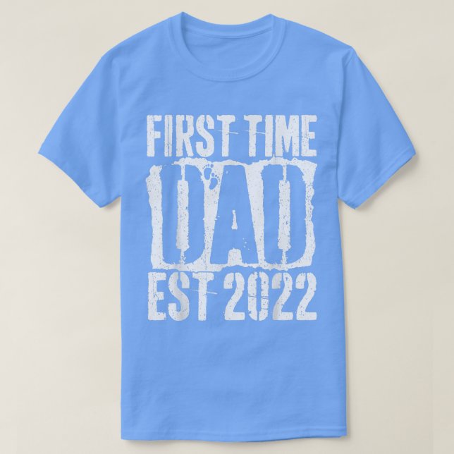 Vater zum ersten Mal T-Shirt (Design vorne)