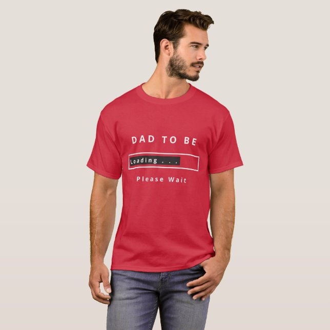 Vater zum T - Shirt mit Text - Anpassbar (Vorne ganz)