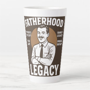 Vatererbe Vintage Vater's Day Milchtasse