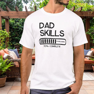 Vaterfähigkeiten Herunterladen 70 Prozent Schwarze T-Shirt
