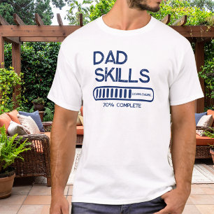 Vaterfähigkeiten Herunterladen Lustiges Neues Dad  T-Shirt