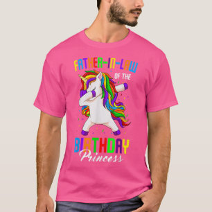 VaterImGesetz der Geburt Prinzessin Unicorn Dabbi T-Shirt