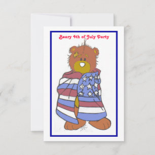 Vaterländische Bären am 4. Juli Einladung