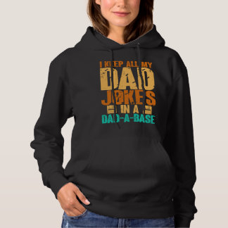Väterliche Witze Dad in einem Dad A Base Dad A Bas Hoodie