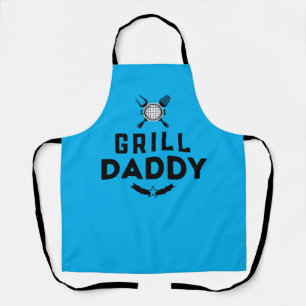 Väterlicher Grill Daddy BBQ und Räuchern zum Vater Schürze