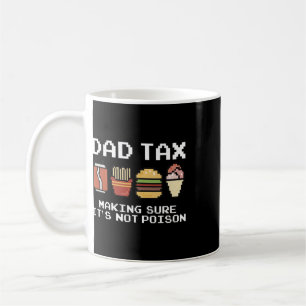 Väterlicher Witz Vater Steuer Sicherstellen, dass Kaffeetasse
