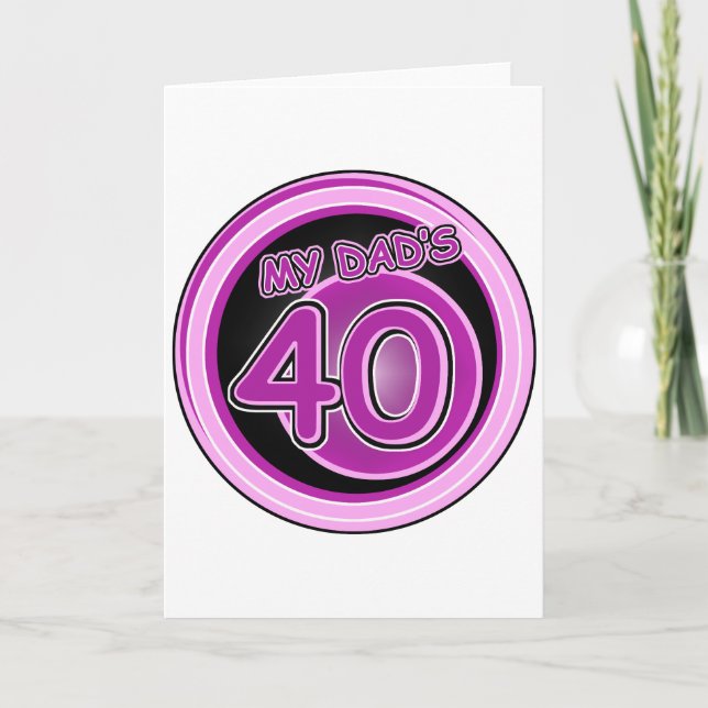 Vaters 40. karte (Vorderseite)