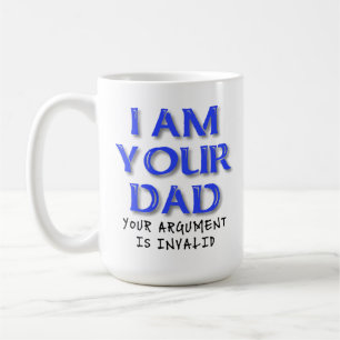 Vaters Argument ist ungültig Lustiger Becher Tasse