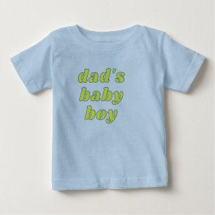 Vaters Baby Baby Baby Baby T-Shirst Blue Baby T-shirt