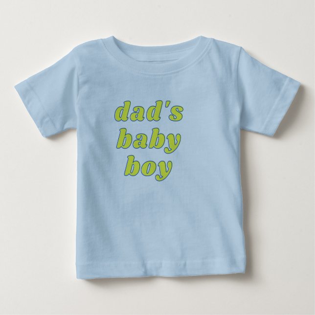 Vaters Baby Baby Baby Baby T-Shirst Blue Baby T-shirt (Vorderseite)