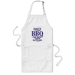 Vaters BBQ (anpassbar) Lange Schürze