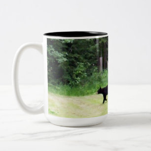 Vaters Black Bear Zweifarbige Tasse
