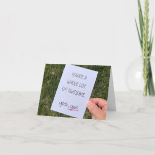 "VATER'S DAY" FÜR JEMAND WIRKLICH **PHANTASTISCH** KARTE