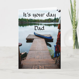 VATER'S DAY ODER VATERS GEBURTSTAG....NUR ZUM VATE KARTE