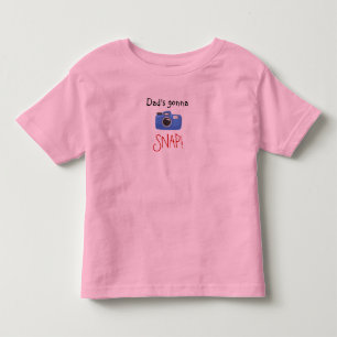 Vaters, der geht zu reißen! kleinkind t-shirt