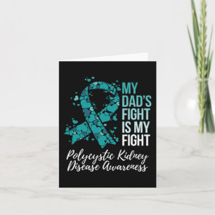 Vater's Fight Polycystic Kidney Disease Pkd Awaren Karte
