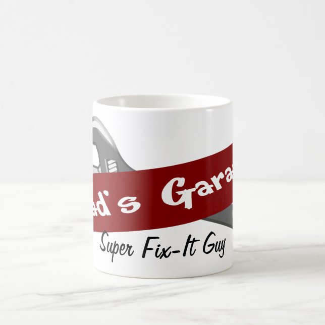 Vaters Garage Fix It Vatertag Tasse (Mittel)