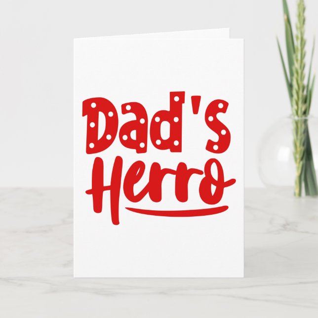 Vaters Herro Karte (Vorderseite)