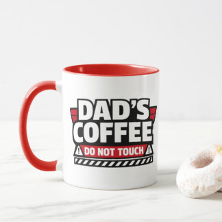 Vaters Kaffee Nicht Berühren Tasse