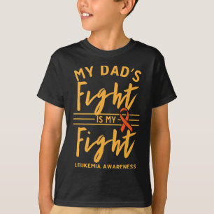 Vaters Kampf ist mein Kampf gegen Leukämie Bewusst T-Shirt