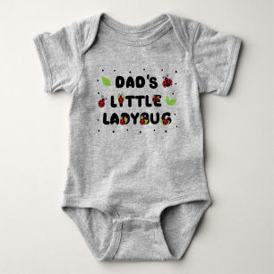 Vaters Kleine Ladybug - Niedlich Baby Strampler