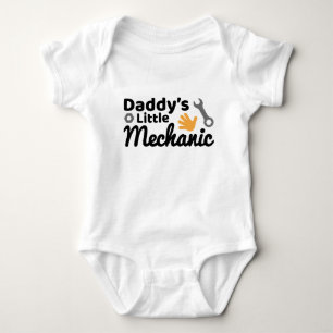 Vaters kleiner Mechaniker Baby-Body Baby Strampler