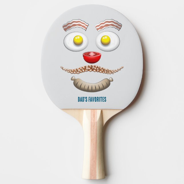 VATER'S LIEBLINGE TISCHTENNIS SCHLÄGER (Vorderseite)