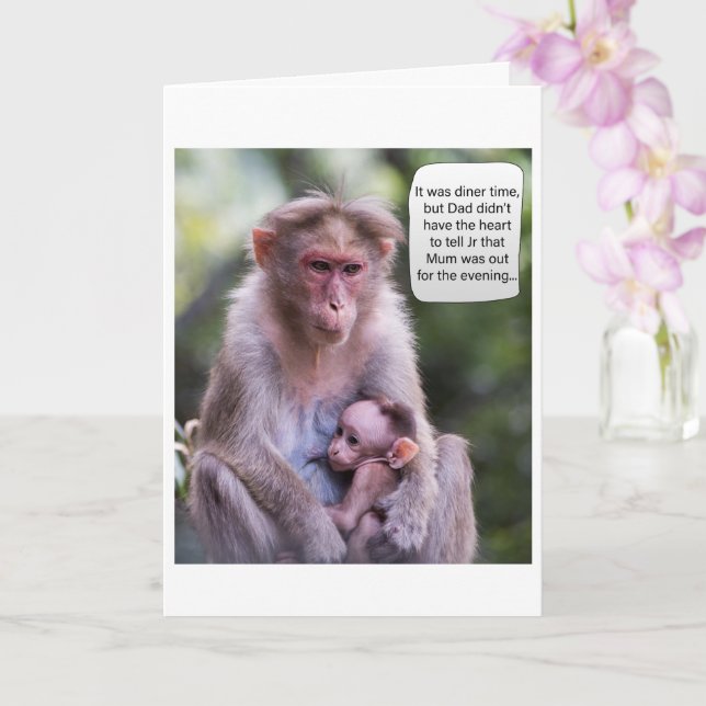 Vaters NippelGeburtstagskarte Karte (Orchidee)