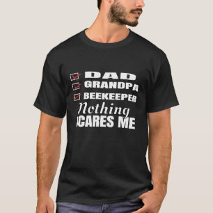 Vaters Opa Imker Nichts Schreckt Mich Vater T-Shirt