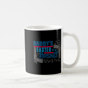 Vaters Osterkorb Waffendesign Kaffeetasse