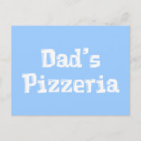 Vaters Pizzeria-Geschenke