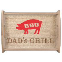 Vaters Serviertablett GRILLEN