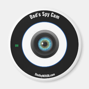 Vaters Spy Cam Kühlschrankmagnet Magnet