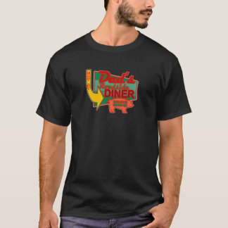 Vaters Straßencafé-Unterleger T-Shirt