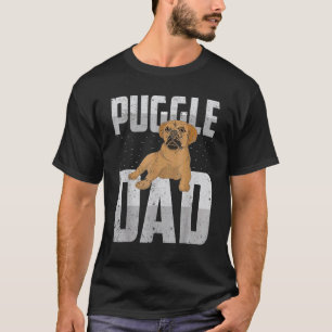Vaters Tag Cute Pet Puggle Vater Tier Hund Besitze T-Shirt