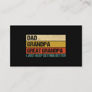 Vaters Tag Geschenk von Enkelkindern Papa Opa