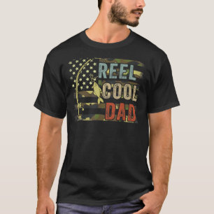Vaters Tag Männer Angelrolle Cool Dad Daddy Papa T-Shirt