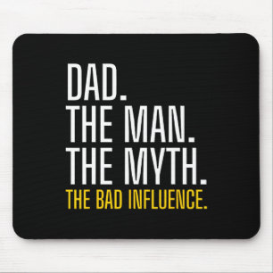 Vaters Tag Papa Der Mann Der Mythos Der Schlechte Mousepad