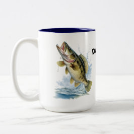 Vaters Tasse mit Bass 15oz Tasse