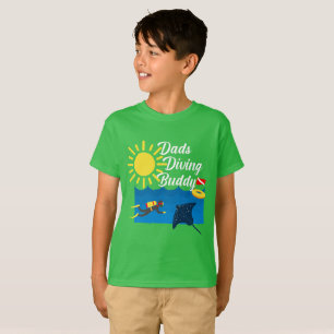 Vaters tauchen Buddy Design - Kids' Basic T - Shir T-Shirt