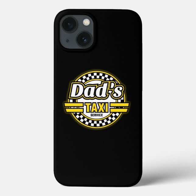 Vaters Taxi-Service-Logo Case-Mate iPhone Hülle (Rückseite)