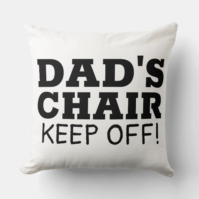 VATERS VORSITZ PILLOW KISSEN (Vorderseite)