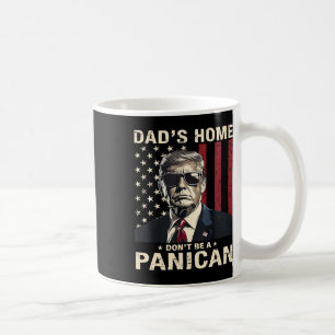 Vaters Zuhause ist kein panamerikanischer Funny Tr Kaffeetasse