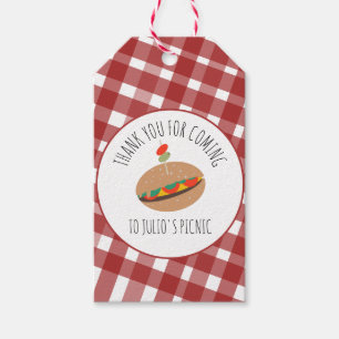 Vatersandwich zum Grillen am Vatertag Geschenkanhänger