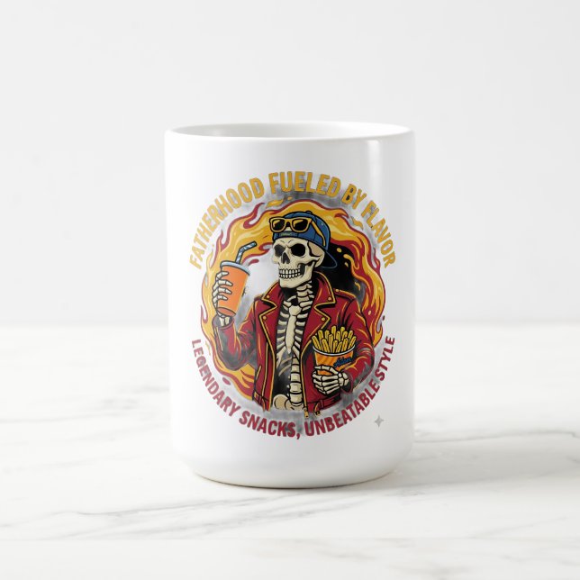 Vaterschaft Angetrieben Durch Geschmack Legendäre  Kaffeetasse (Mittel)